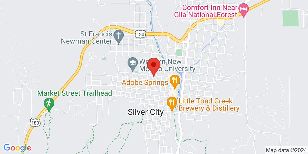Map of Silver City Public Library